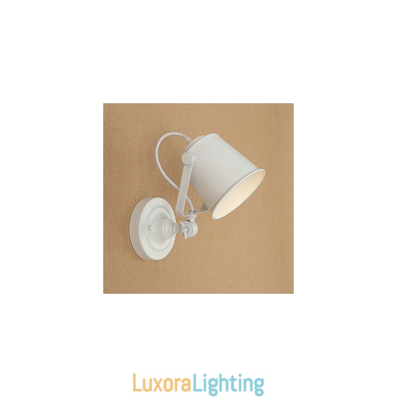 Designer Touch Decorative Country Retro Painting Feature Adjustable for Swing Arm Eye Protection Downlight Wall Lights