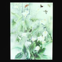 Designer Touch Decorative Integrated Modern Contemporary Modern Comtemporary Painting Feature for Ambient Light Wall Sconces