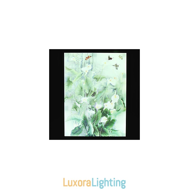 Designer Touch Decorative Integrated Modern Contemporary Modern Comtemporary Painting Feature for Ambient Light Wall Sconces