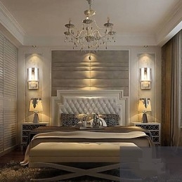 Designer Touch Decorative Modern Contemporary Black Oxide Finish Feature for Uplight Wall Sconces Wall Light