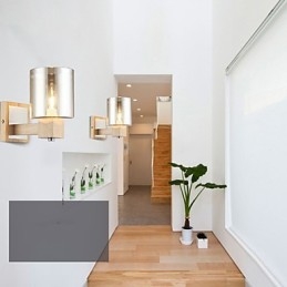 Designer Touch Decorative Modern Contemporary Black Oxide Finish Feature for Uplight Wall Sconces Wall Light