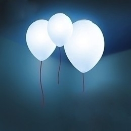 Designer Touch Decorative 15*Contemporary And Contracted Creative Balloon Absorb Dome Light Lamp