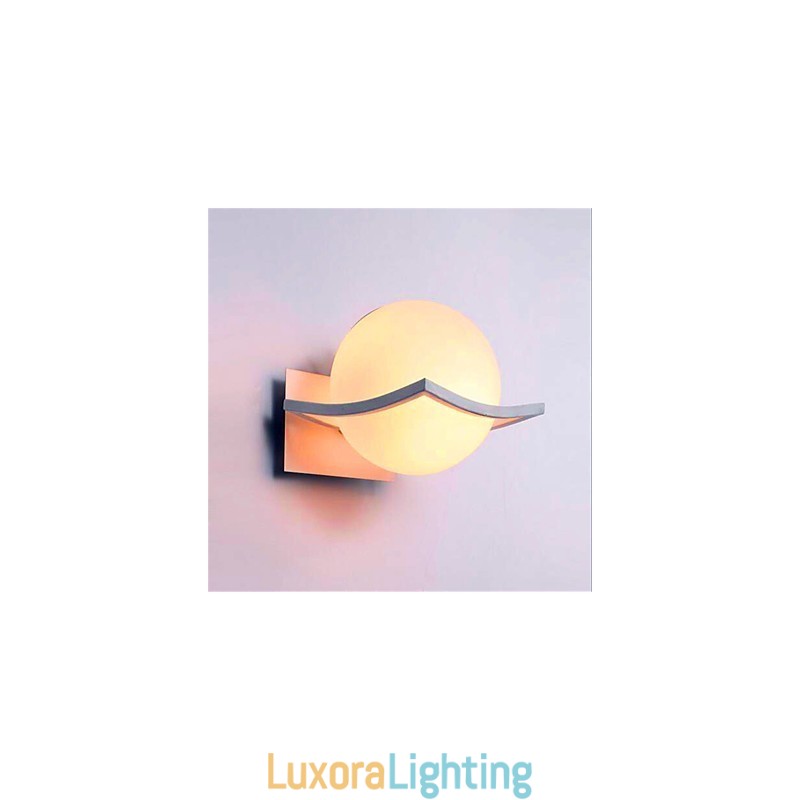 Designer Touch Decorative Modern Contemporary Electroplated Feature for Mini Style Eye Protection Ambient Light Wall Sconces