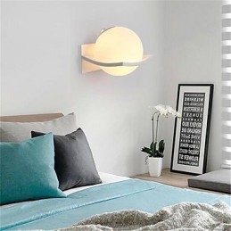 Designer Touch Decorative Modern Contemporary Electroplated Feature for Mini Style Eye Protection Ambient Light Wall Sconces