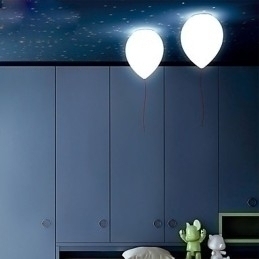 Designer Touch Decorative 15*Contemporary And Contracted Creative Balloon Absorb Dome Light Lamp