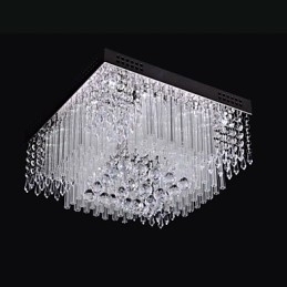 Designer Touch Decorative Ceiling Light Crystal Luxury Modern Living 16 Lights