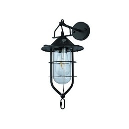 Designer Touch Decorative Light Painted Steel Wall Lamp Dumb Black American Coffee Decoration Retro Wall Light Lightsaber Lamp On Wall