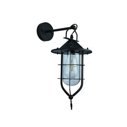 Designer Touch Decorative Light Painted Steel Wall Lamp Dumb Black American Coffee Decoration Retro Wall Light Lightsaber Lamp On Wall