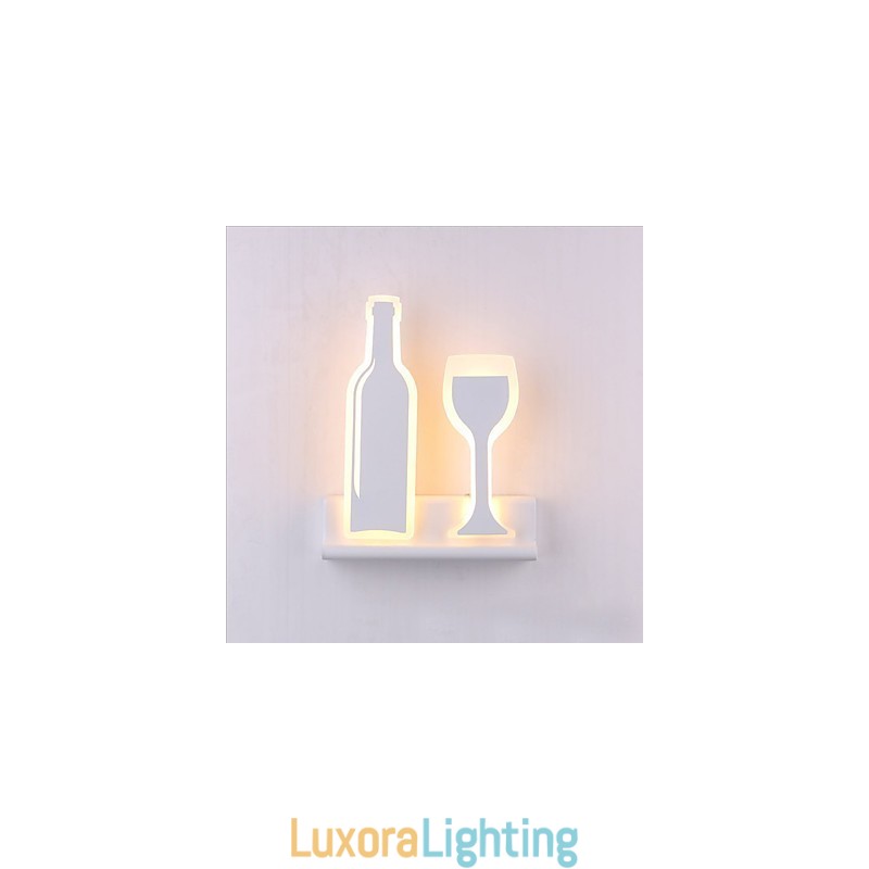 Designer Touch Decorative Integrated Modern Contemporary Modern Comtemporary Painting Feature for Ambient Light Wall Sconces