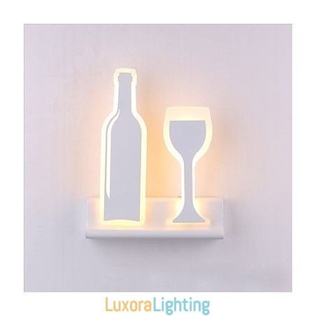 Designer Touch Decorative Integrated Modern Contemporary Modern Comtemporary Painting Feature for Ambient Light Wall Sconces