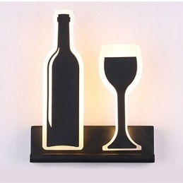 Designer Touch Decorative Integrated Modern Contemporary Modern Comtemporary Painting Feature for Ambient Light Wall Sconces