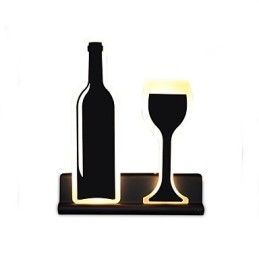 Designer Touch Decorative Integrated Modern Contemporary Modern Comtemporary Painting Feature for Ambient Light Wall Sconces