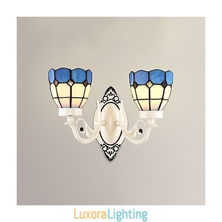 Designer Touch Decorative Rustic Lodge Painting Feature for Downlight Wall Sconces Wall Light