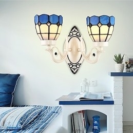 Designer Touch Decorative Rustic Lodge Painting Feature for Downlight Wall Sconces Wall Light