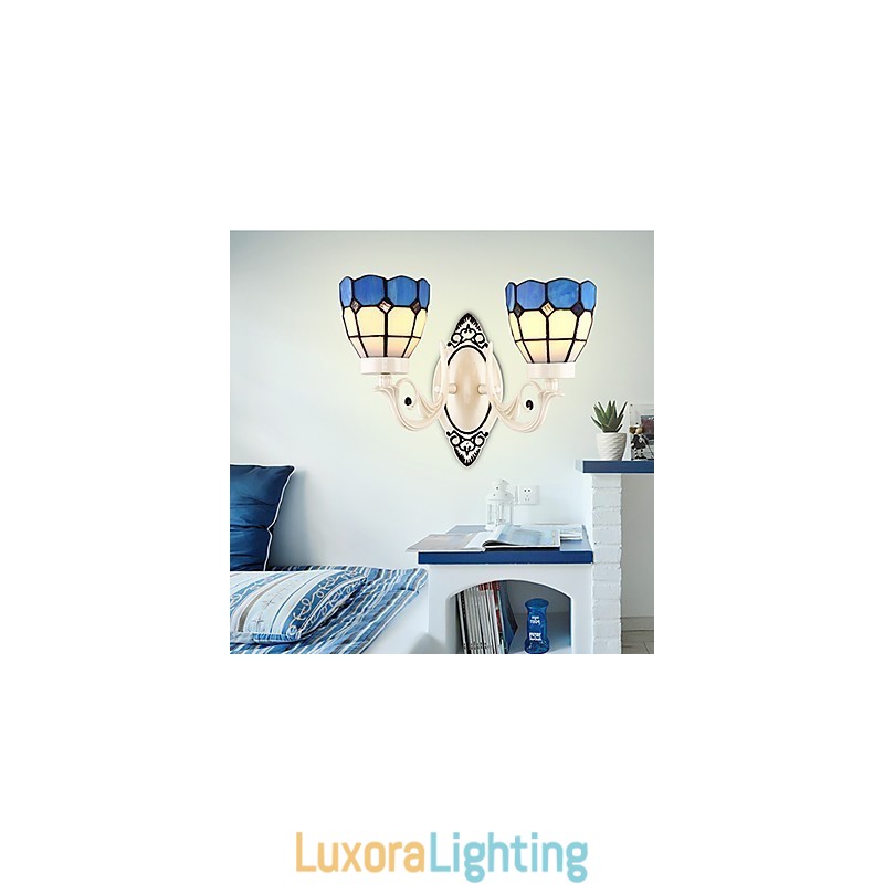 Designer Touch Decorative Rustic Lodge Painting Feature for Downlight Wall Sconces Wall Light