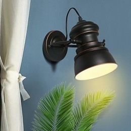 Designer Touch Decorative Vintage Metal Wall Sconces Industrial Wall Light Simplicity Lamp for Cafe Club Bar Lighting