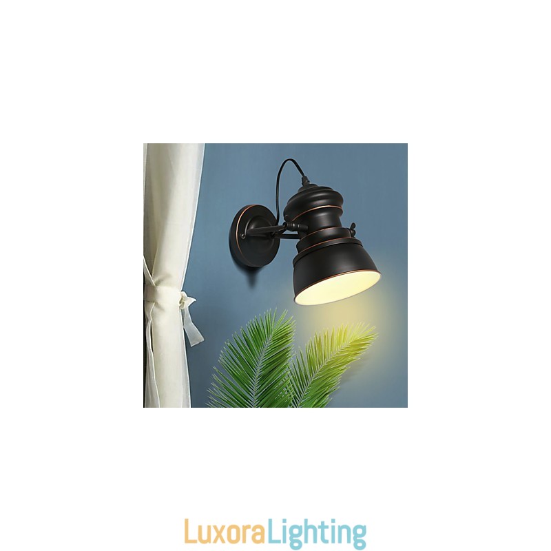 Designer Touch Decorative Vintage Metal Wall Sconces Industrial Wall Light Simplicity Lamp for Cafe Club Bar Lighting