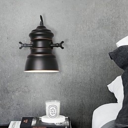 Designer Touch Decorative Vintage Metal Wall Sconces Industrial Wall Light Simplicity Lamp for Cafe Club Bar Lighting