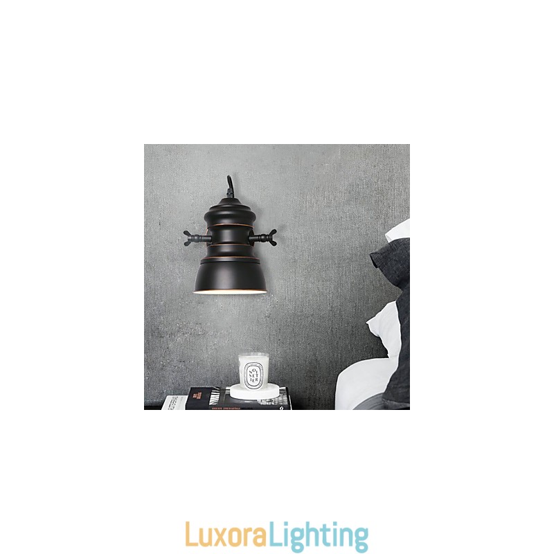 Designer Touch Decorative Vintage Metal Wall Sconces Industrial Wall Light Simplicity Lamp for Cafe Club Bar Lighting