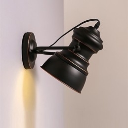 Designer Touch Decorative Vintage Metal Wall Sconces Industrial Wall Light Simplicity Lamp for Cafe Club Bar Lighting