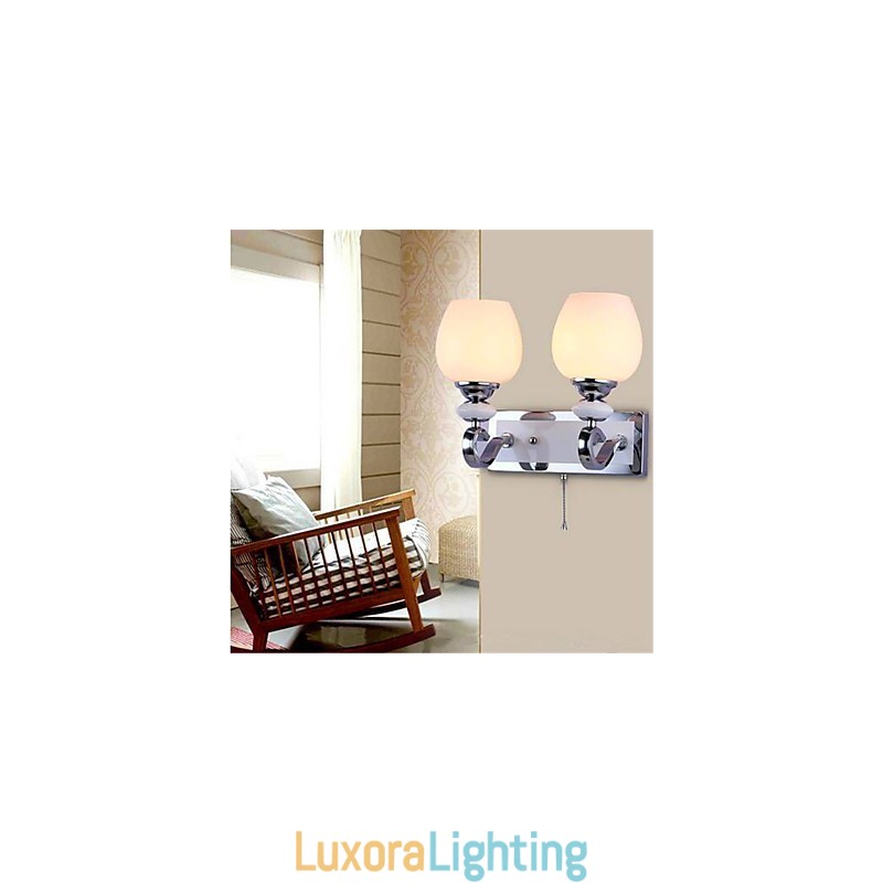 Designer Touch Decorative Modern Contemporary Electroplate Feature for Swing Arm Eye Protection Ambient Light Wall Sconces Wall Light