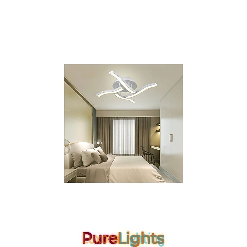 Designer Touch Decorative Modern Contemporary Flush Mount