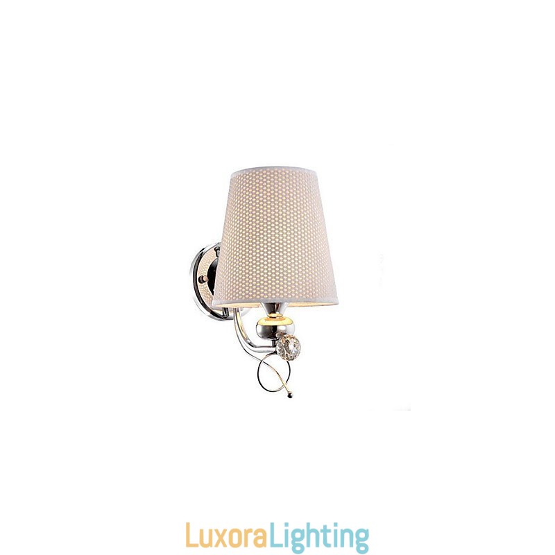 Designer Touch Decorative Modern Contemporary Electroplated Feature Uplight Wall Sconces Wall Light