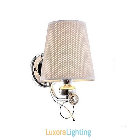 Designer Touch Decorative Modern Contemporary Electroplated Feature Uplight Wall Sconces Wall Light