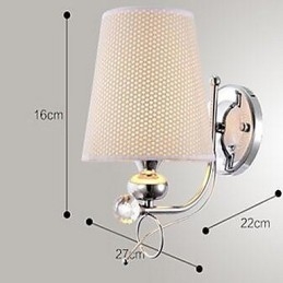 Designer Touch Decorative Modern Contemporary Electroplated Feature Uplight Wall Sconces Wall Light