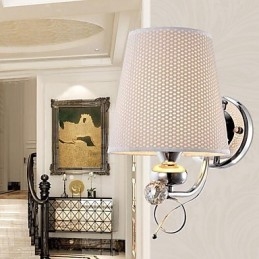 Designer Touch Decorative Modern Contemporary Electroplated Feature Uplight Wall Sconces Wall Light