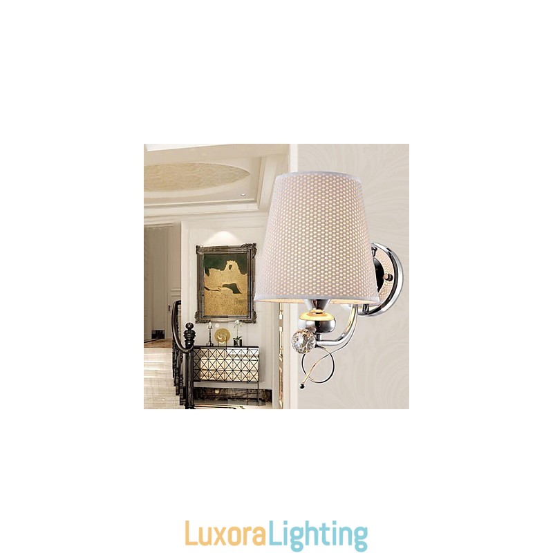 Designer Touch Decorative Modern Contemporary Electroplated Feature Uplight Wall Sconces Wall Light