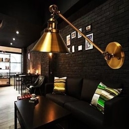 Designer Touch Decorative Vintage Metal Wall Sconce Mounted Retro Industrial Wall Light Lamp Shade Adjustable Night Lighting Fixtures