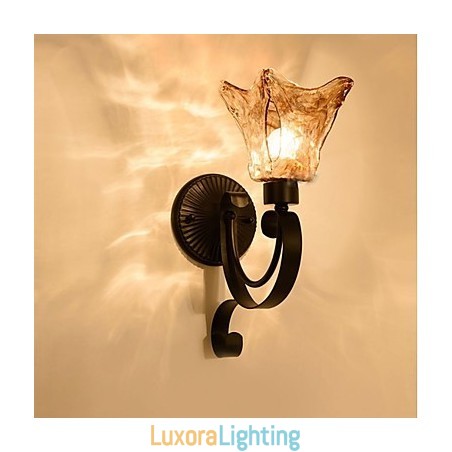 Designer Touch Decorative Wall Lamp Simple Living Room Light Iron Bedroom Bedside Lamp Corridor Lamp