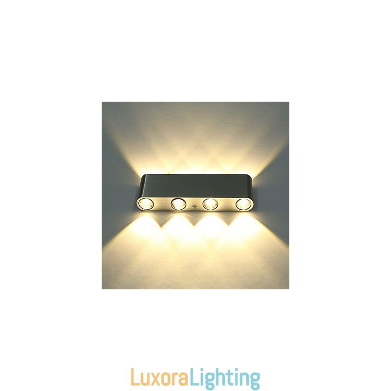 Designer Touch Decorative Modern Wall Sconce Light Fixture Indoor Hallway Wall Lamp Aluminum Lighting Integrated