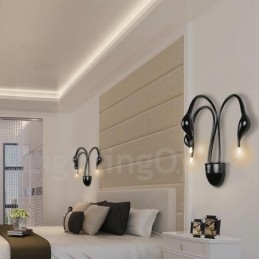 Designer Touch Decorative Swan Head Modern Contemporary Multi Colours Ambient Light Wall Sconces Wall Light