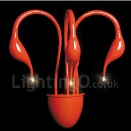 Designer Touch Decorative Swan Head Modern Contemporary Multi Colours Ambient Light Wall Sconces Wall Light