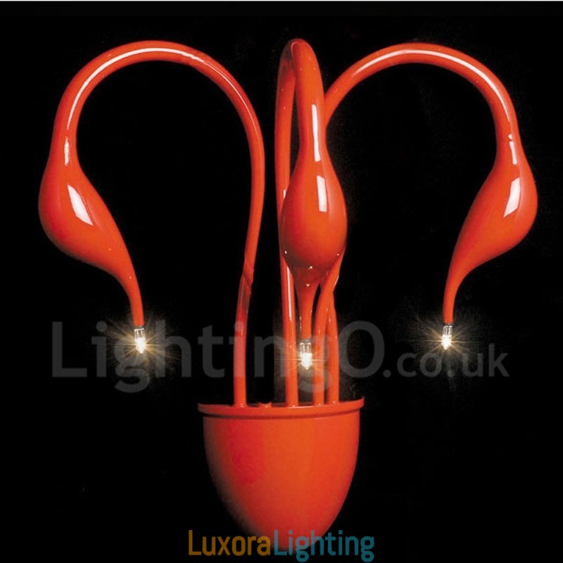 Designer Touch Decorative Swan Head Modern Contemporary Multi Colours Ambient Light Wall Sconces Wall Light