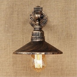 Designer Touch Decorative Rustic Lodge Painting Feature for Ambient Light Wall Sconces Wall Light