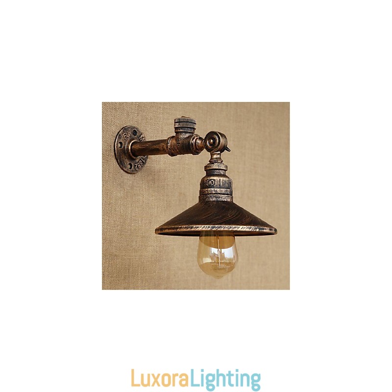 Designer Touch Decorative Rustic Lodge Painting Feature for Ambient Light Wall Sconces Wall Light