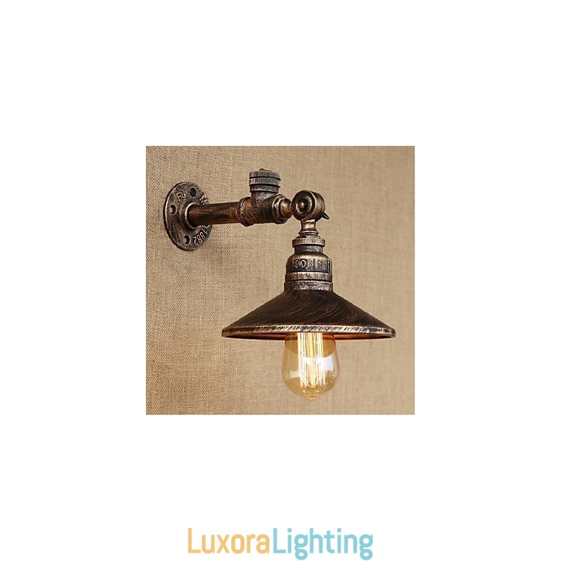 Designer Touch Decorative Rustic Lodge Painting Feature for Ambient Light Wall Sconces Wall Light