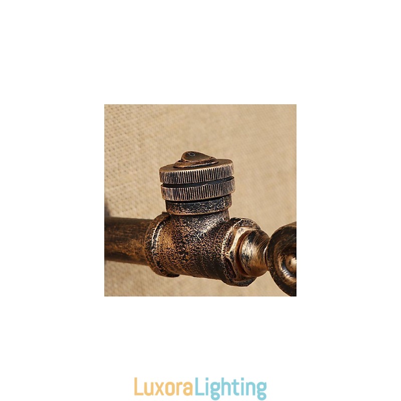 Designer Touch Decorative Rustic Lodge Painting Feature for Ambient Light Wall Sconces Wall Light