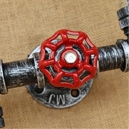 Designer Touch Decorative Rustic Lodge Brass Feature for Ambient Light Wall Sconces Wall Light Blue