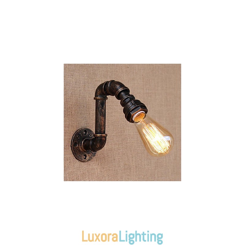 Designer Touch Decorative Nostalgia Simple Water Pipe Small Wall Lamp Wall Light