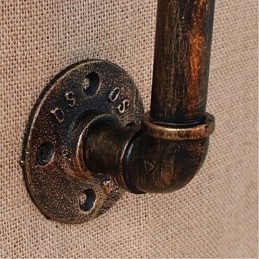 Designer Touch Decorative Nostalgia Simple Water Pipe Small Wall Lamp Wall Light