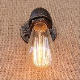 Designer Touch Decorative Nostalgia Simple Water Pipe Small Wall Lamp Wall Light