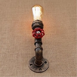 Designer Touch Decorative Nostalgia Simple Water Pipe Small Wall Lamp Wall Light