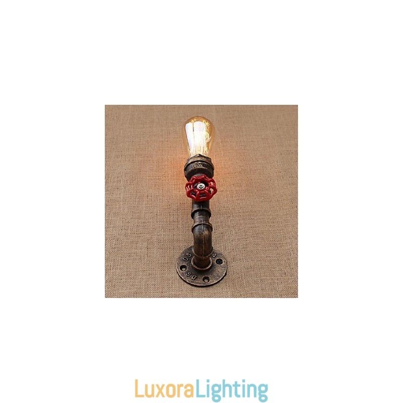 Designer Touch Decorative Nostalgia Simple Water Pipe Small Wall Lamp Wall Light