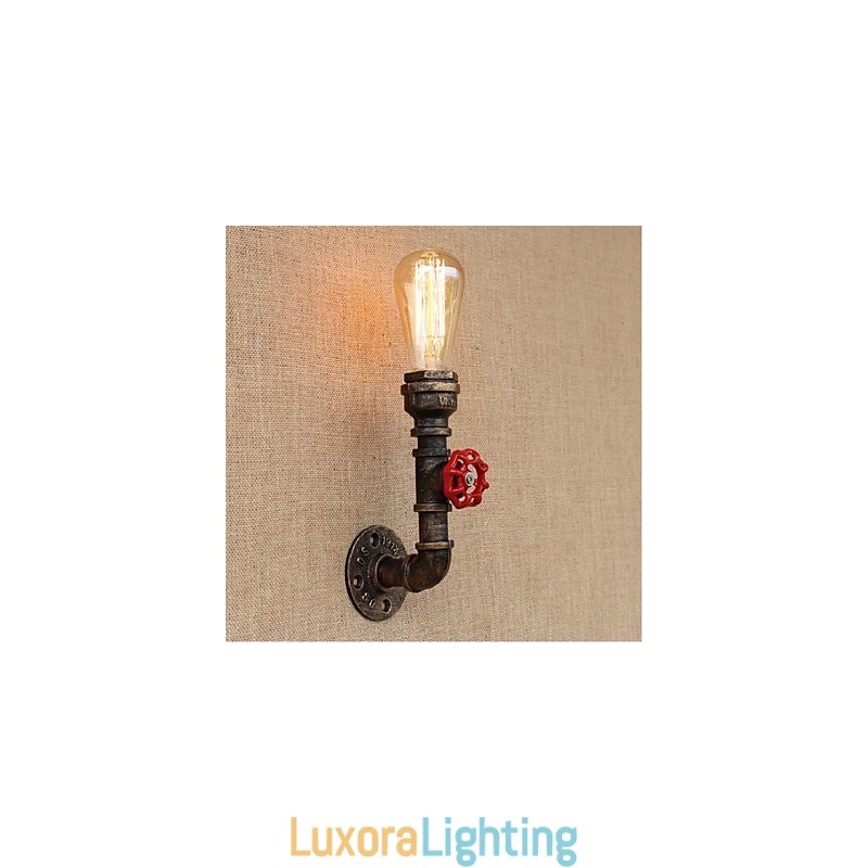 Designer Touch Decorative Nostalgia Simple Water Pipe Small Wall Lamp Wall Light