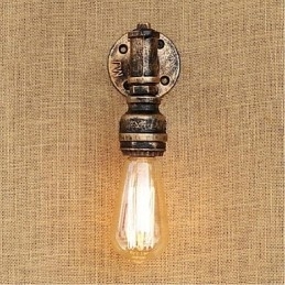 Designer Touch Decorative Rustic Lodge Painting Feature for Ambient Light Wall Sconces Wall Light