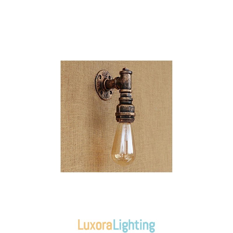 Designer Touch Decorative Rustic Lodge Painting Feature for Ambient Light Wall Sconces Wall Light